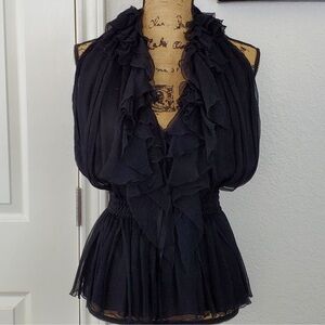 Robert Rodriguez Silk Blouse